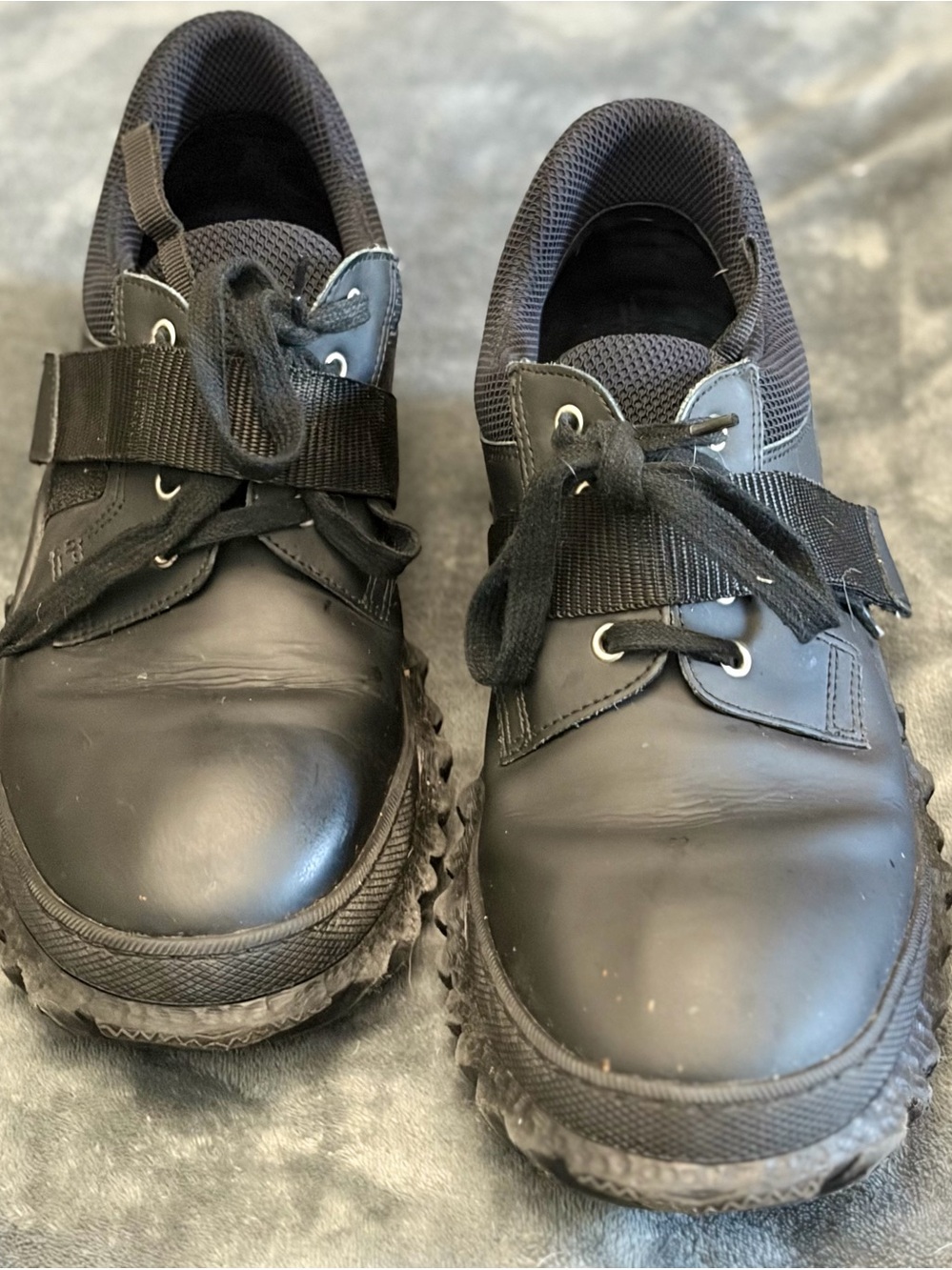 Marni Men's Black Rugged Lace-Up Boot Sneaker